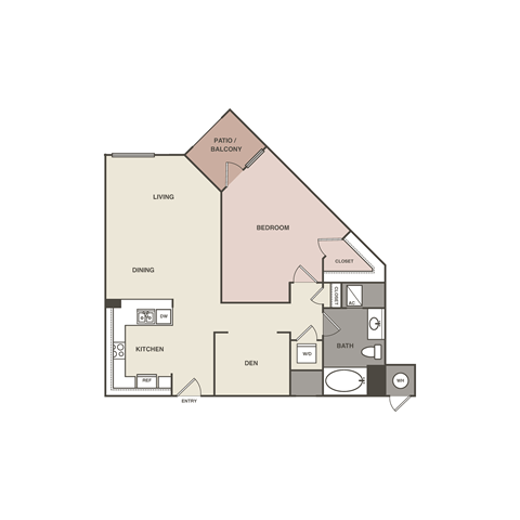 bedroom floor plan | the mansions on the park